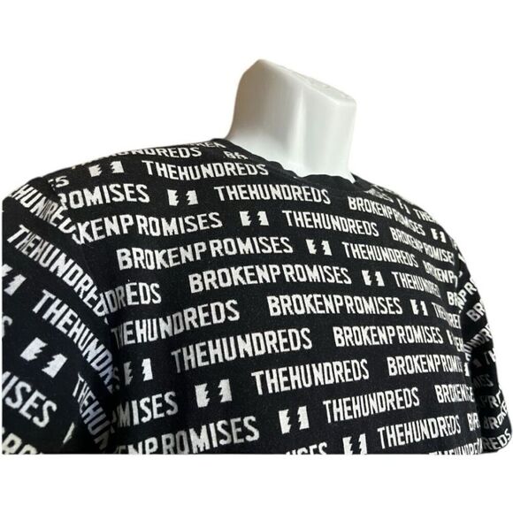 Mens The Hundreds Broken Promises The Loom All Over Graphic Tee Shirt - Sz L - Picture 3 of 3